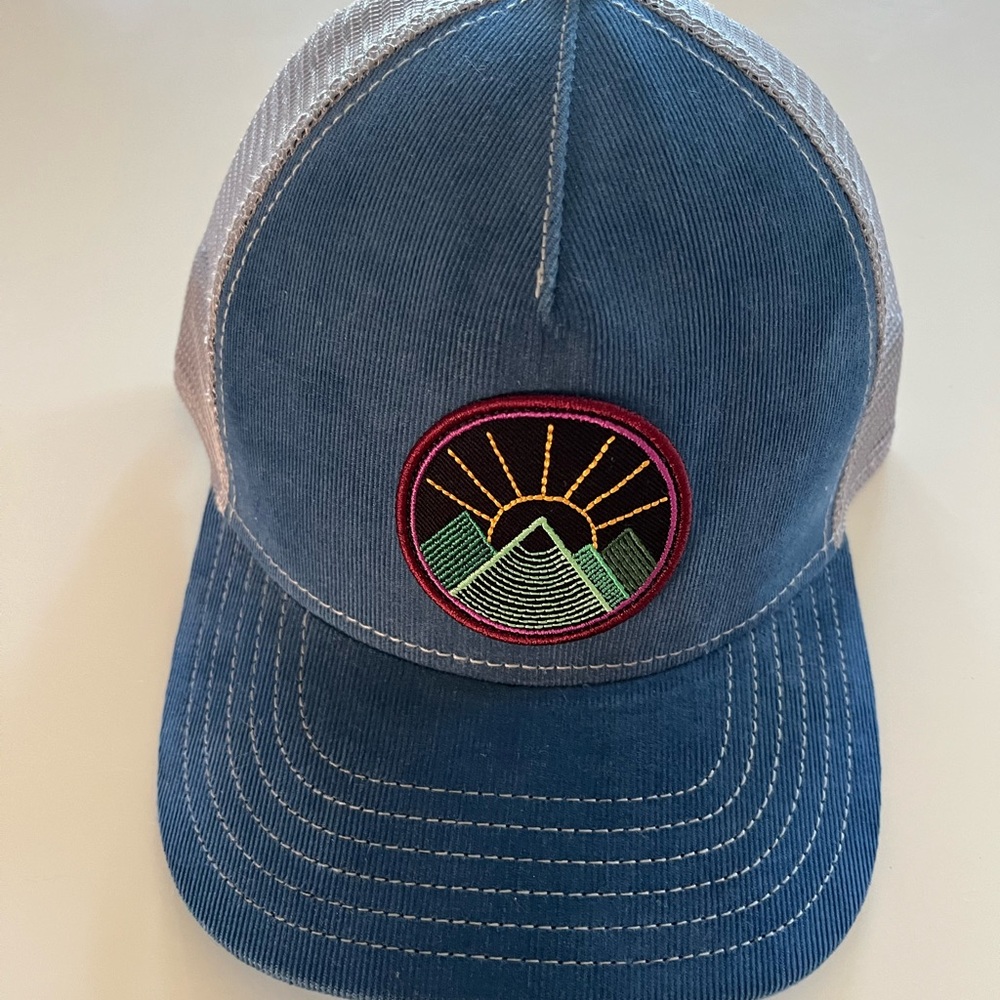 Pistil Blue and Gray Trucker Hat